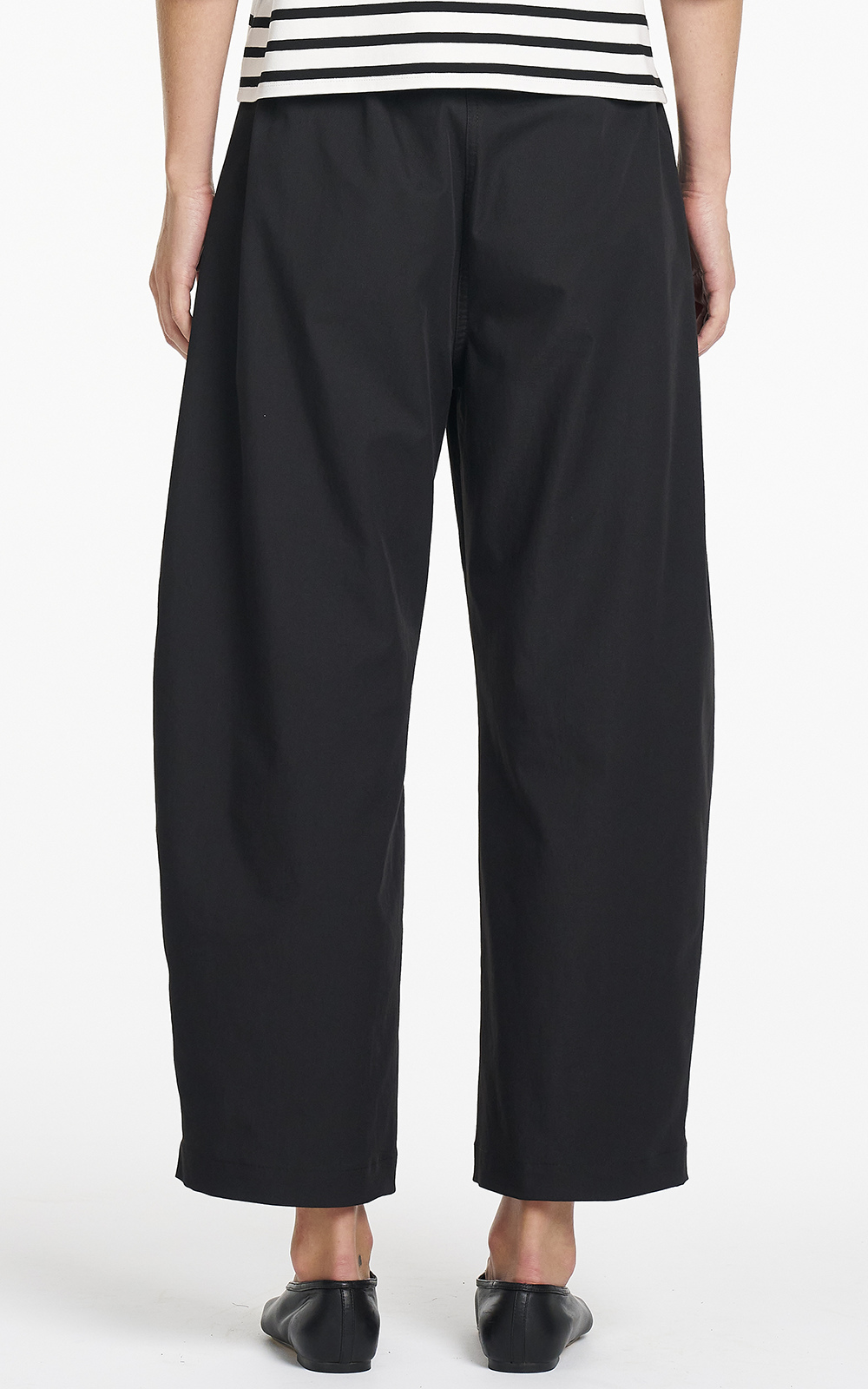Barrel Leg Pant product photo.