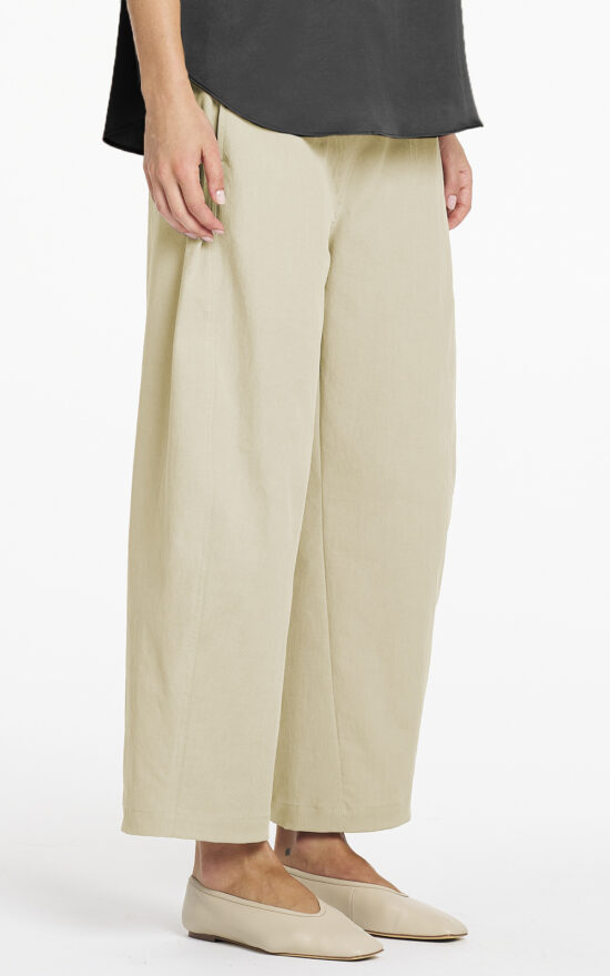 Barrel Leg Pant product photo.