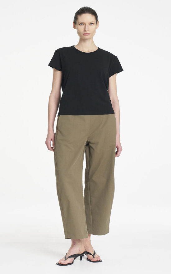 Barrel Leg Pant product photo.