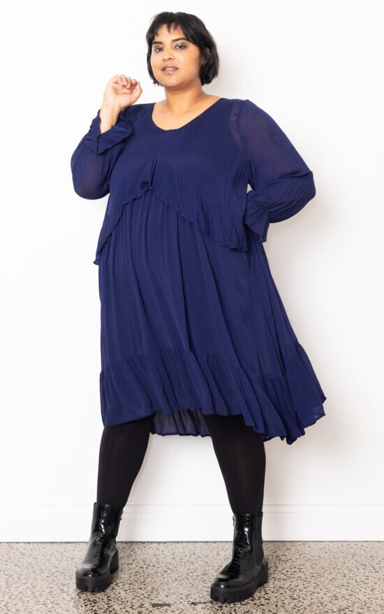 Meadow Dress With Frill product photo.