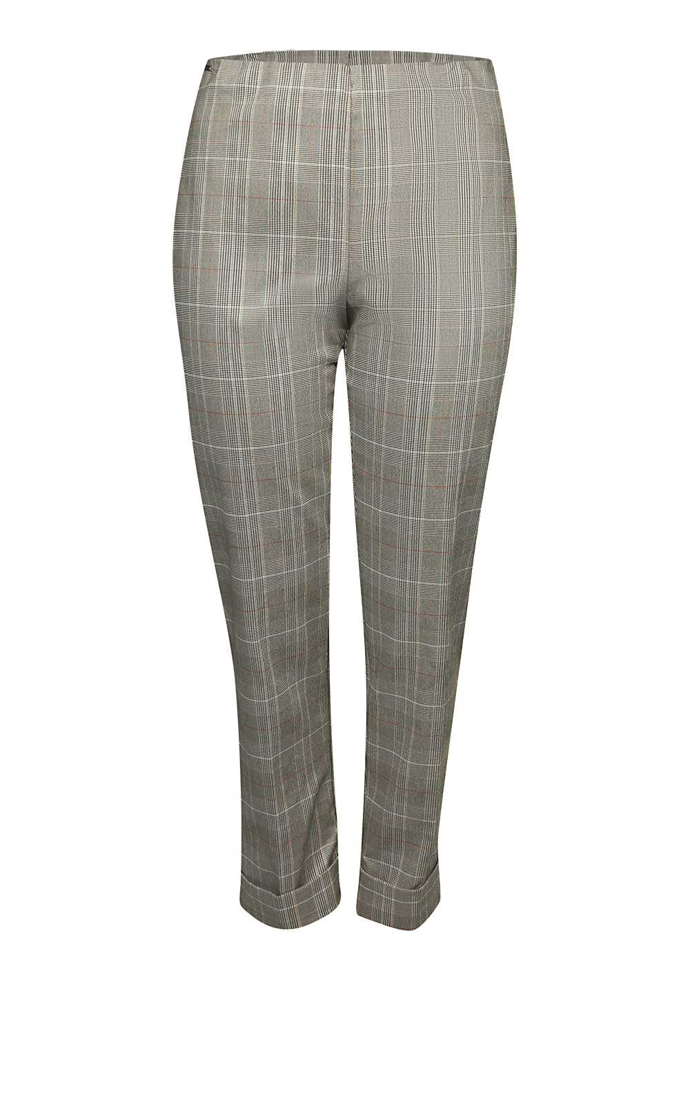 Feline Plaid Ankle Pants product photo.