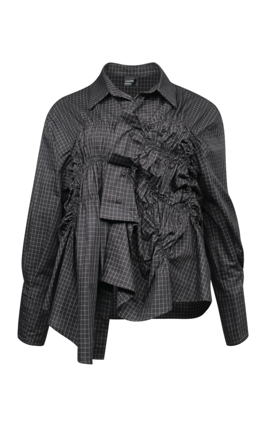 Saber Check Shirt product photo.