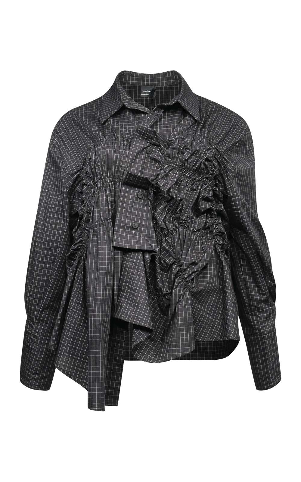 Saber Check Shirt product photo.