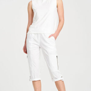 Cropped Zip Cargo
