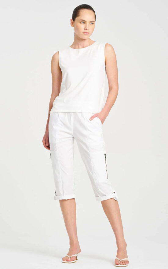 Cropped Zip Cargo product photo.
