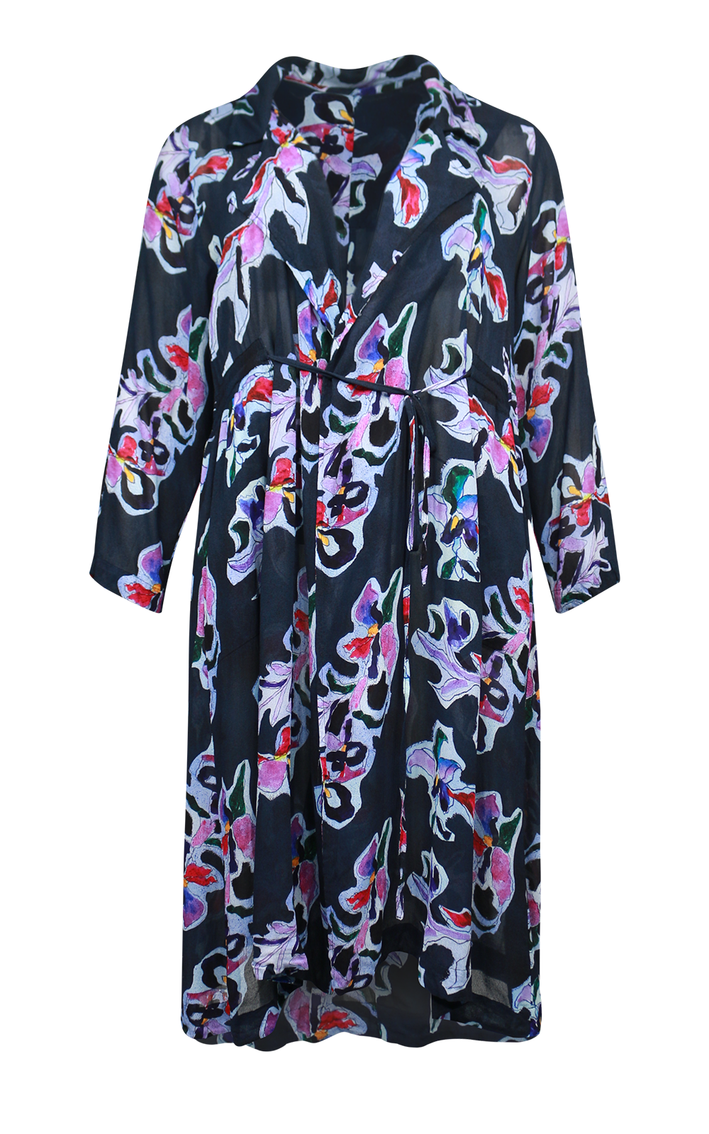 Trench Printed Duster product photo.