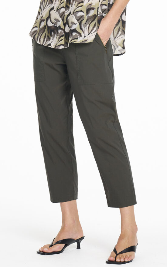 Zip Tapered Pant product photo.