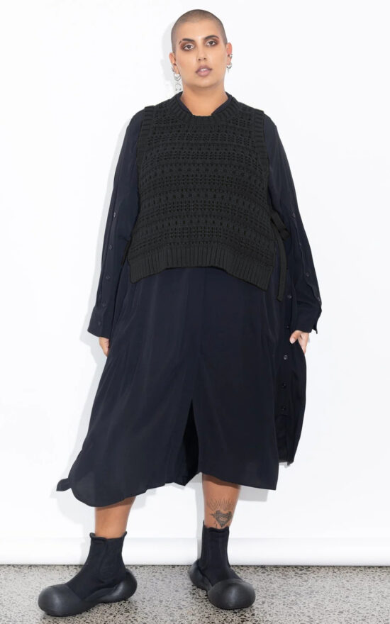 Lani Vest product photo.