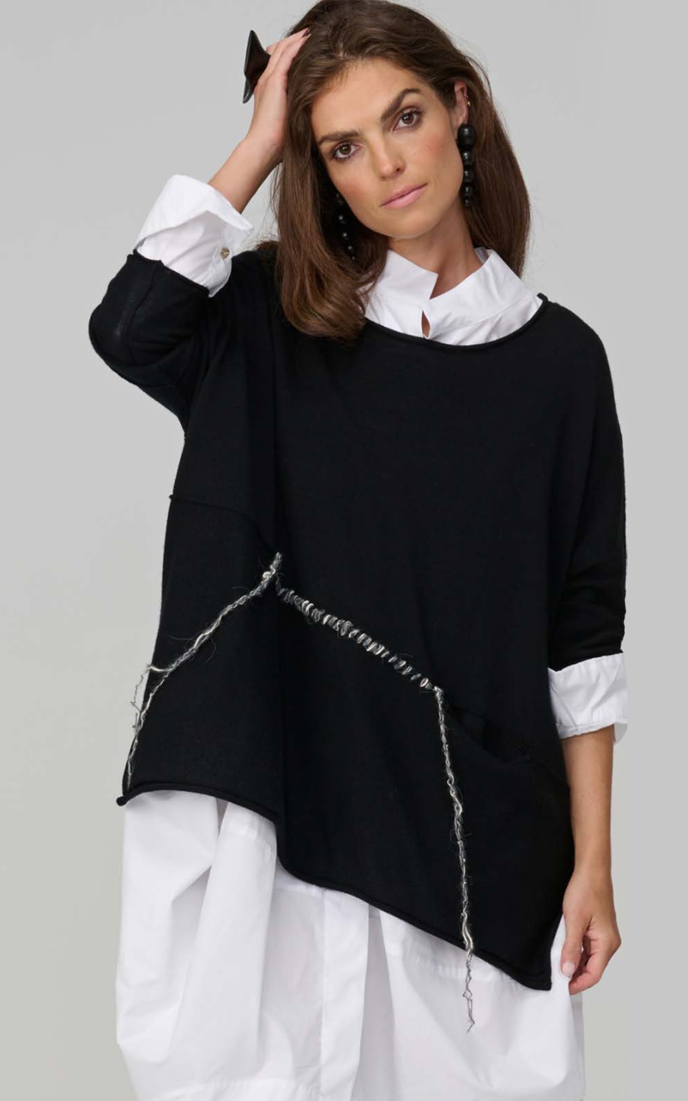 Pocket Over Jumper  product photo.