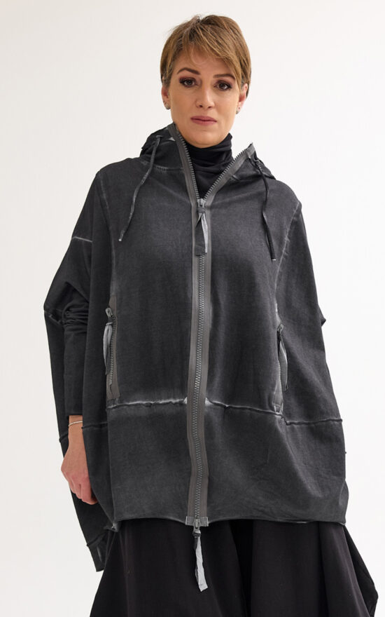 Kapan Zip Hooded Jacket product photo.