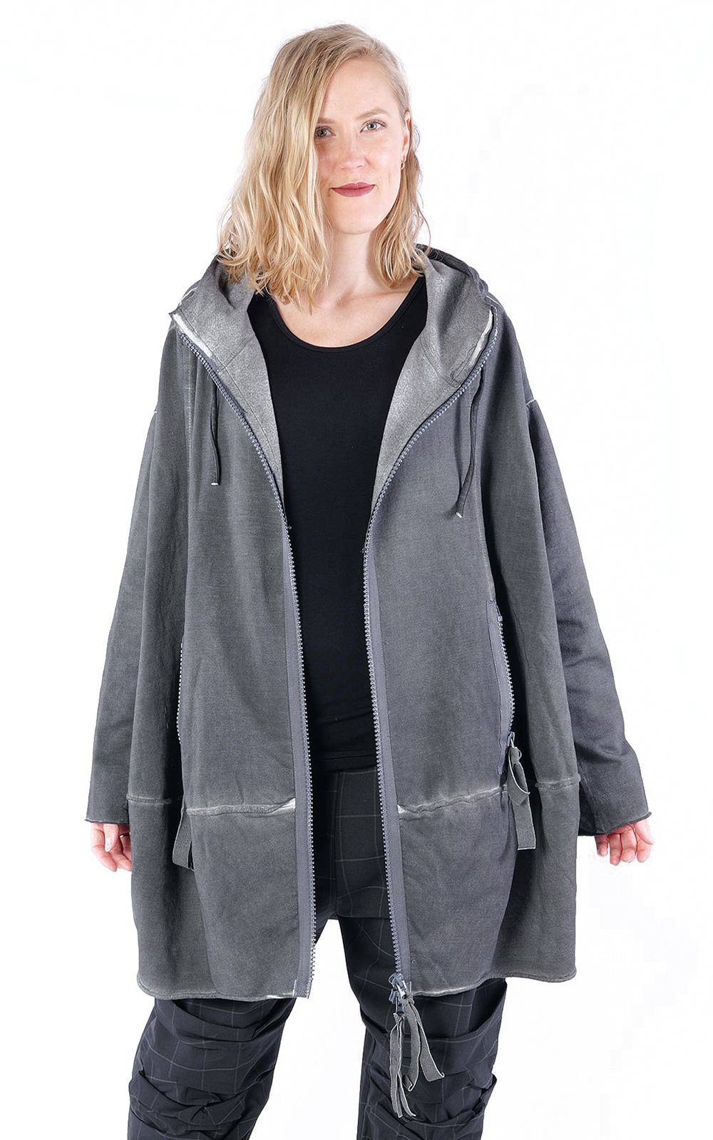 Kapan Zip Hooded Jacket product photo.