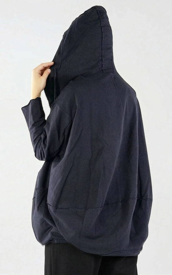 Kapan Zip Hooded Jacket product photo.