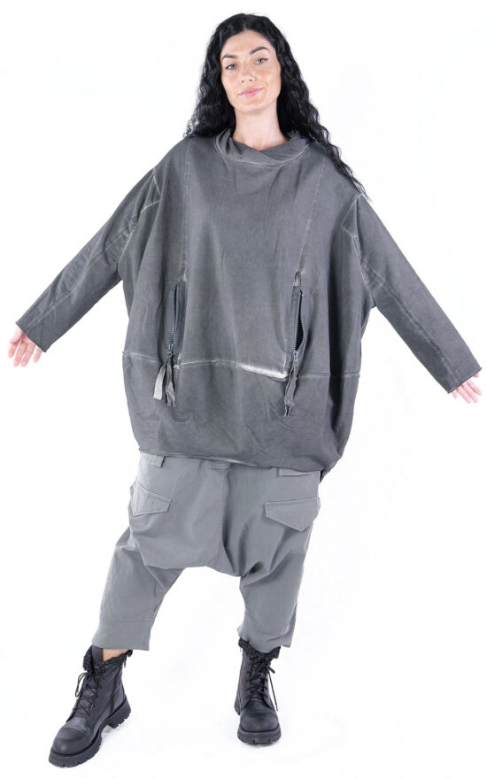 Solmus Zip Pocket Sweat product photo.