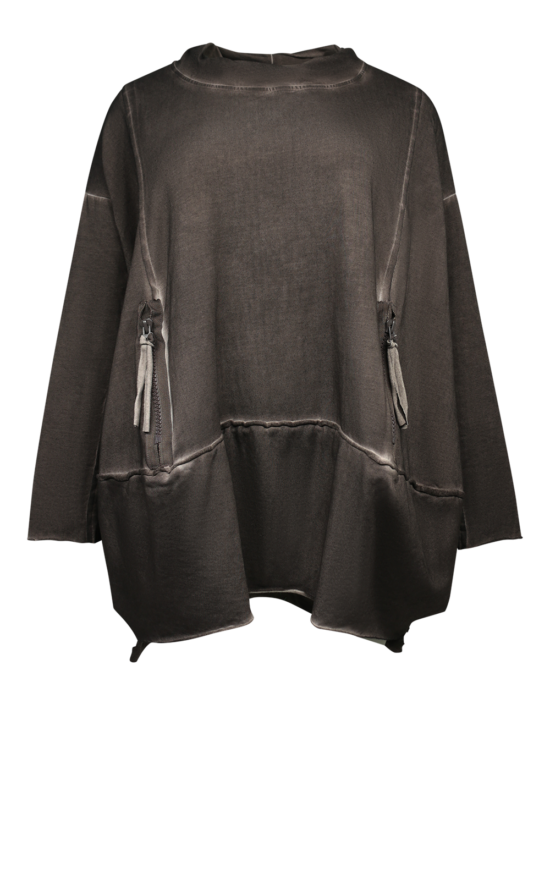 Solmus Zip Pocket Sweat product photo.