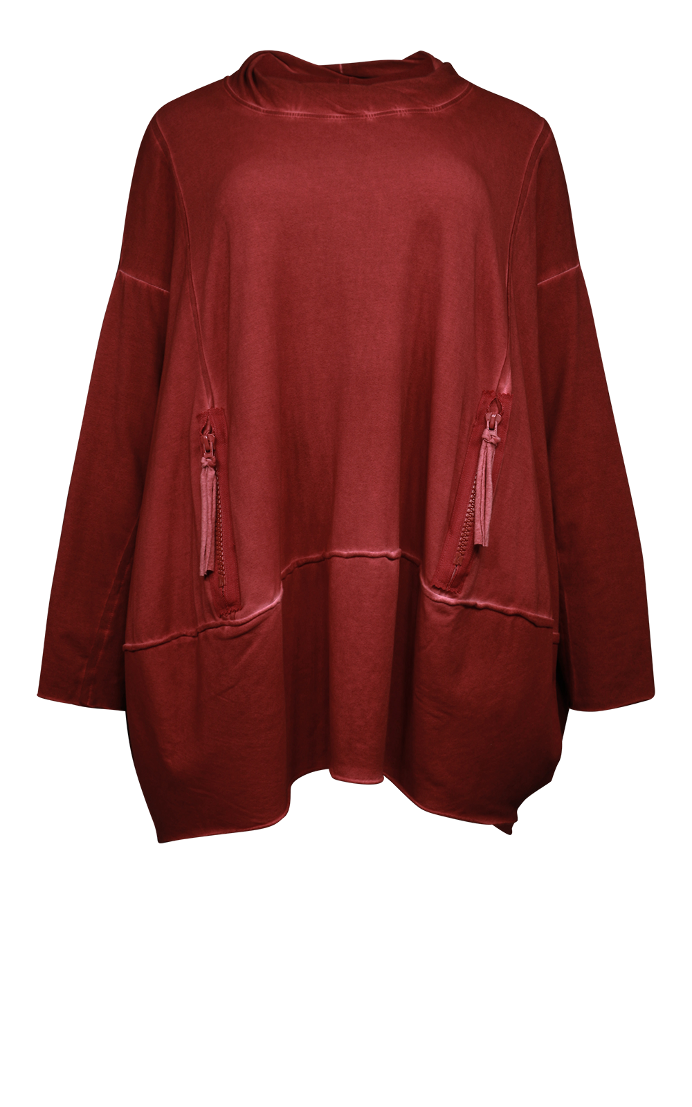 Solmus Zip Pocket Sweat product photo.
