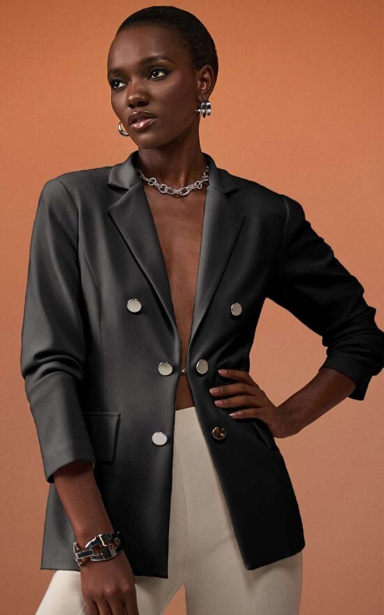 Hook And Eye Blazer product photo.