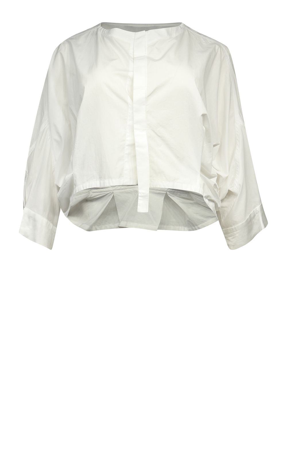 Amakusa Crop Tuck Shirt product photo.