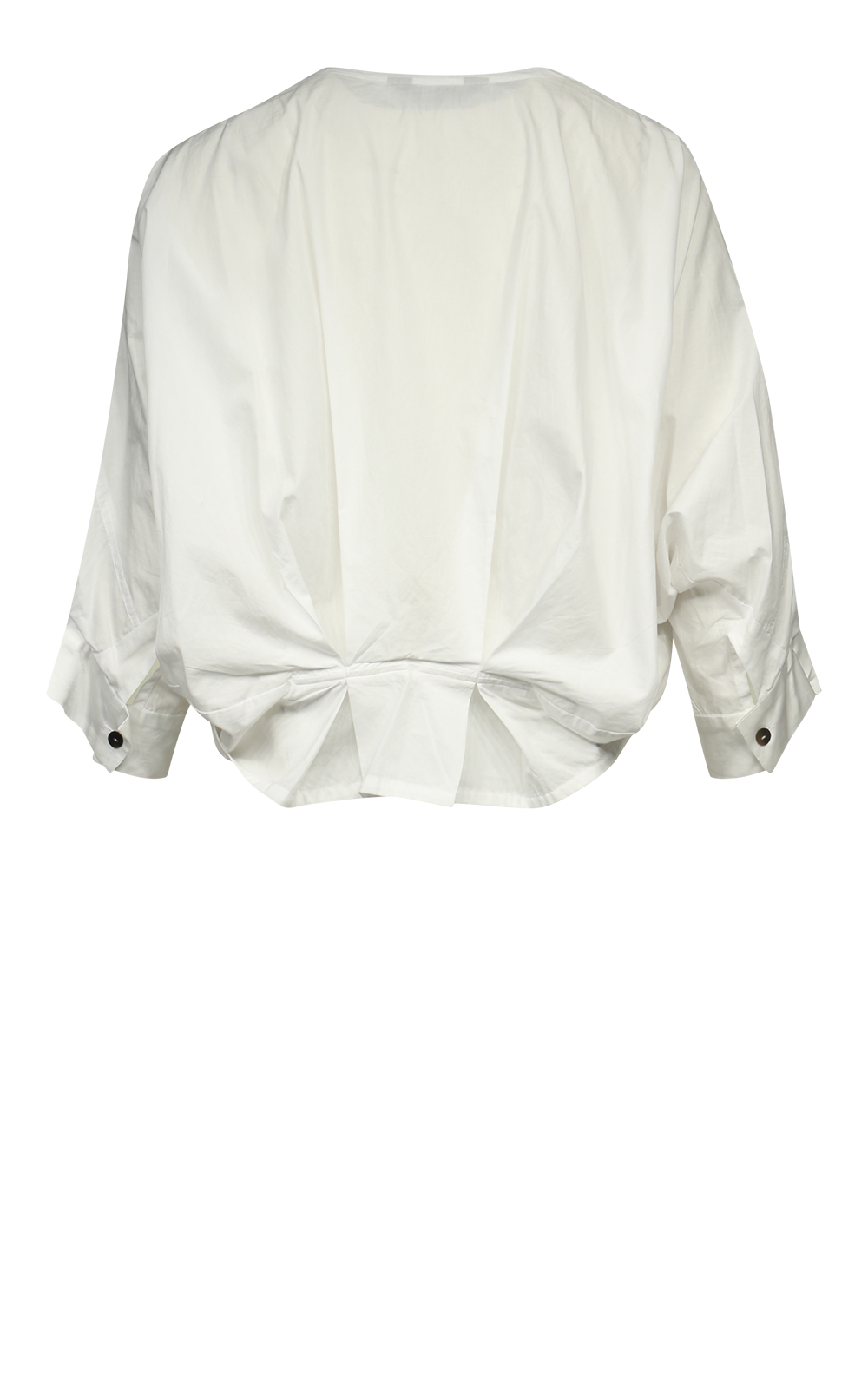 Amakusa Crop Tuck Shirt product photo.
