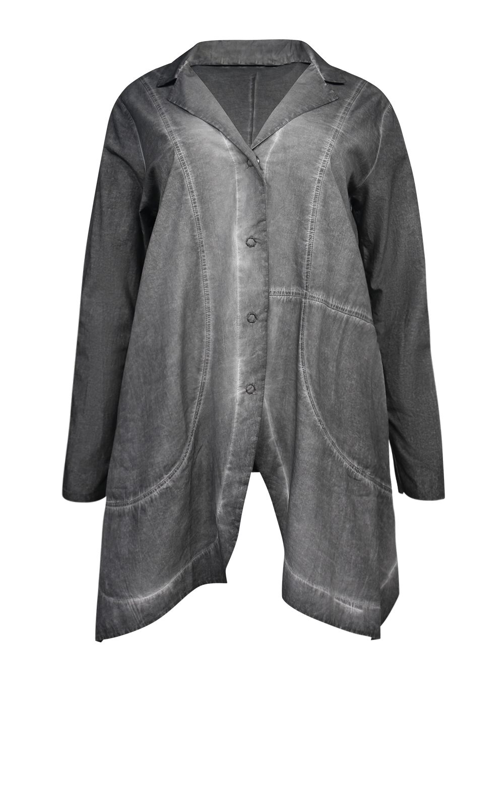 Ankara Longline Jacket product photo.