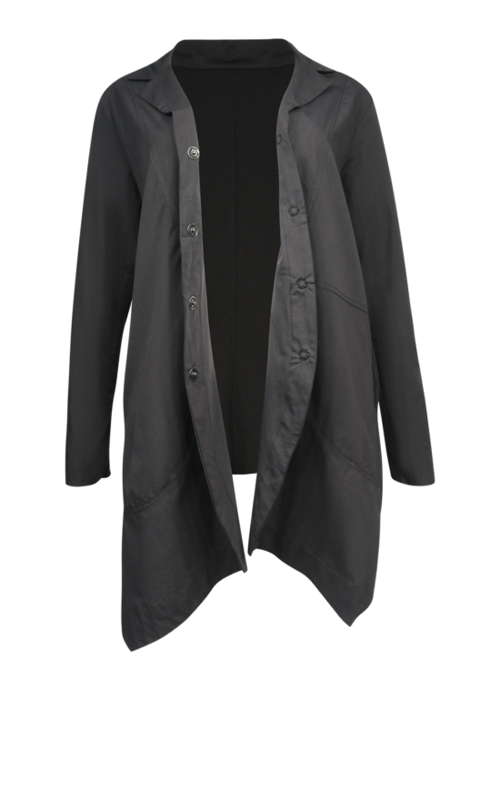 Ankara Longline Jacket product photo.