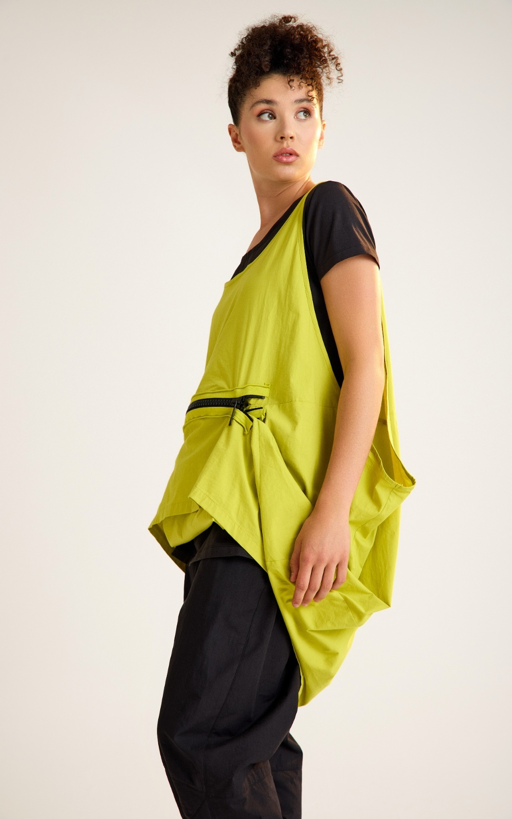 Alanya Zip Tunic product photo.