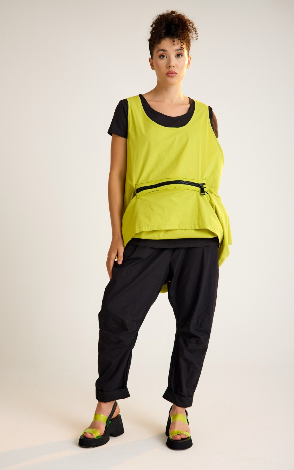 Alanya Zip Tunic product photo.