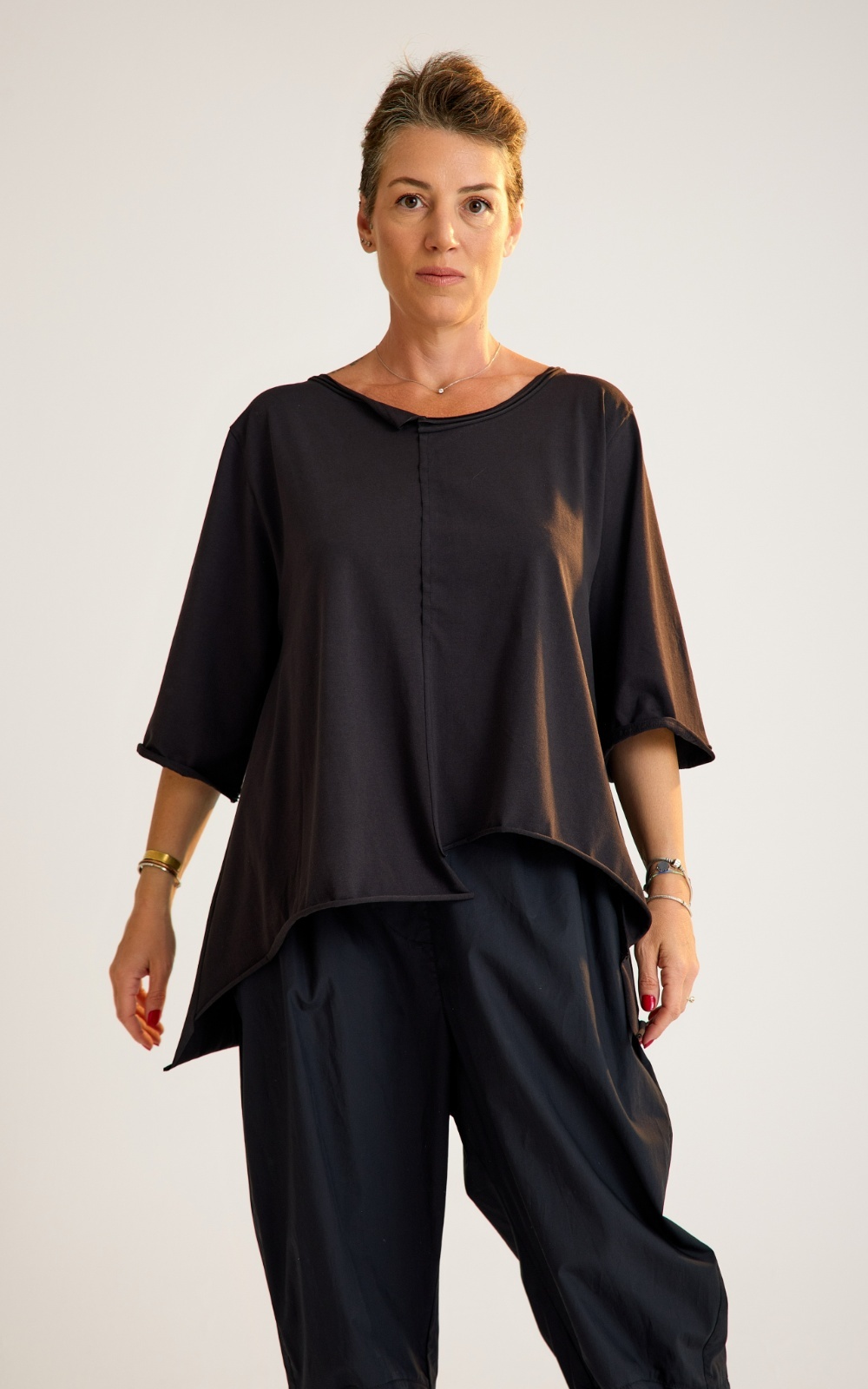Kas Front Seam Tee product photo.