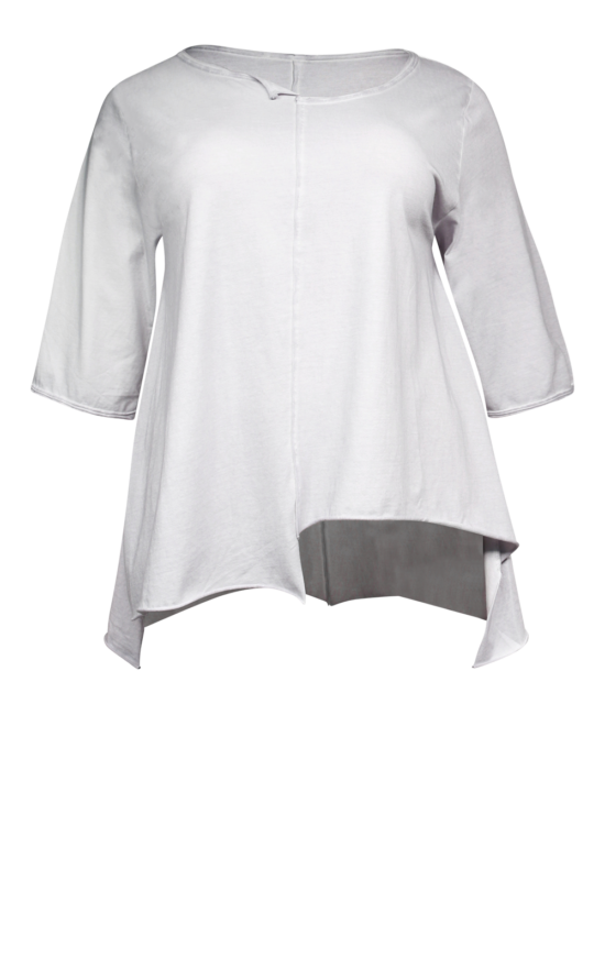 Kas Front Seam Tee product photo.