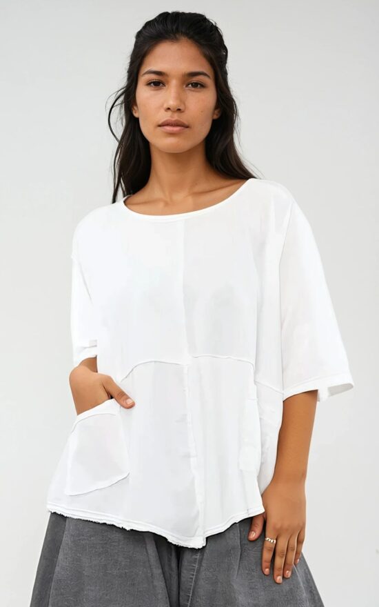 Pamukkale Pocket Tee product photo.