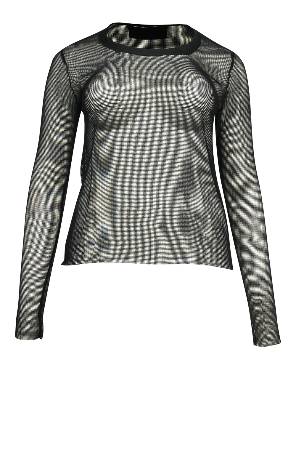 Artemis Raw  Mesh Tee product photo.