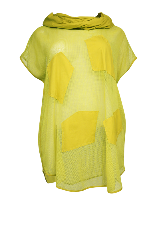 Kabak Patch Mesh Tee product photo.