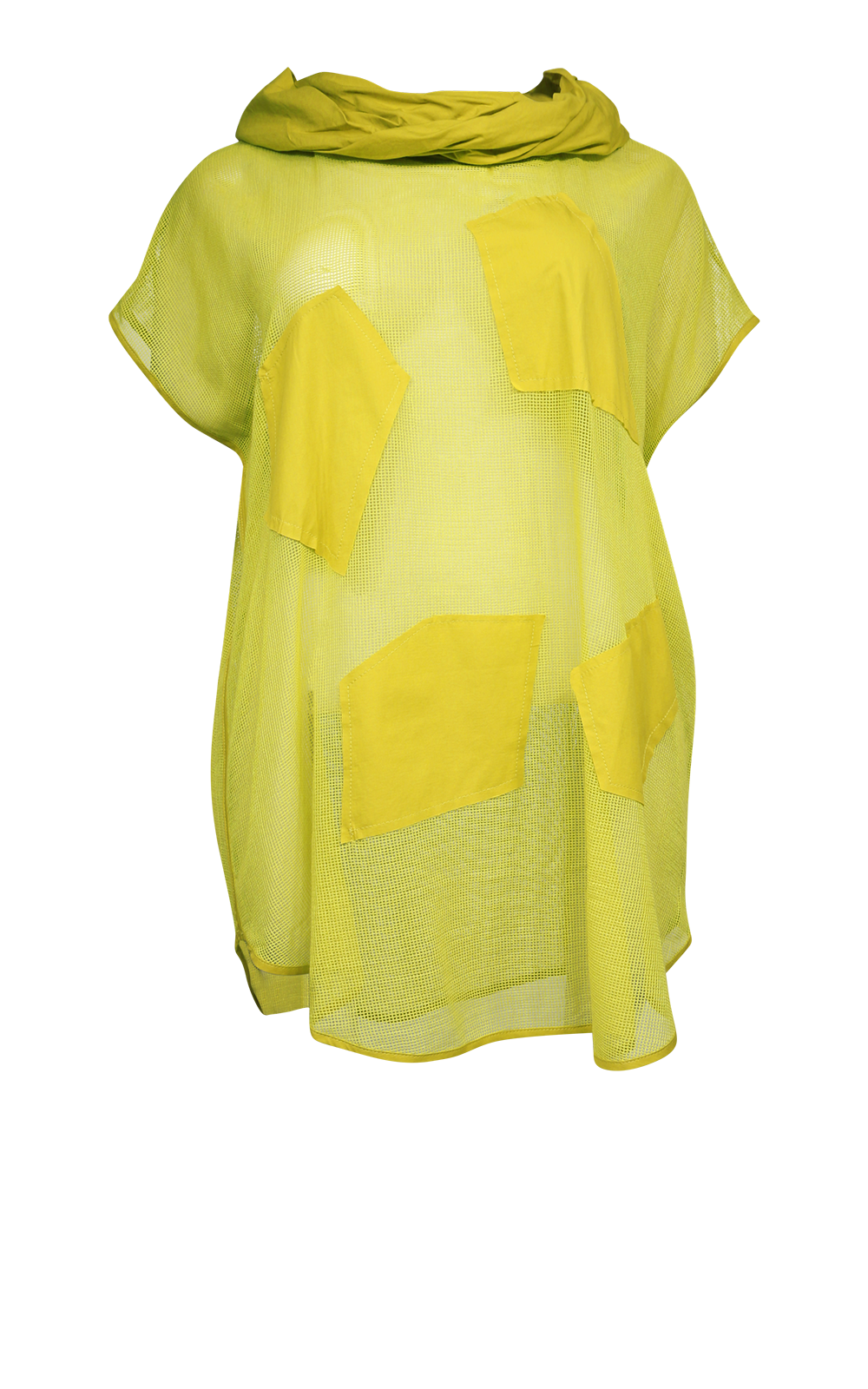 Kabak Patch Mesh Tee product photo.