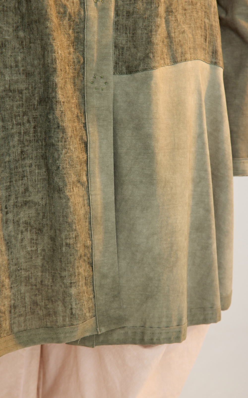 Dalaman Swing Shacket product photo.