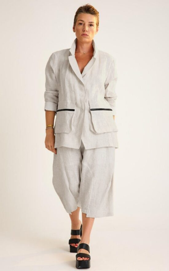 Kusadasi Zipped Pocket Jacket product photo.