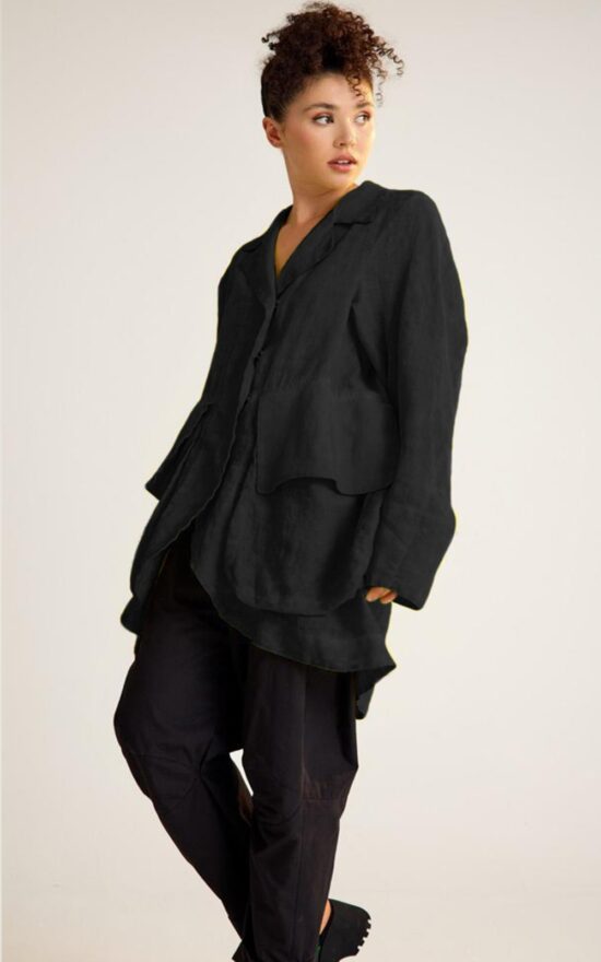 Dalyan Flap Pocket Jacket product photo.