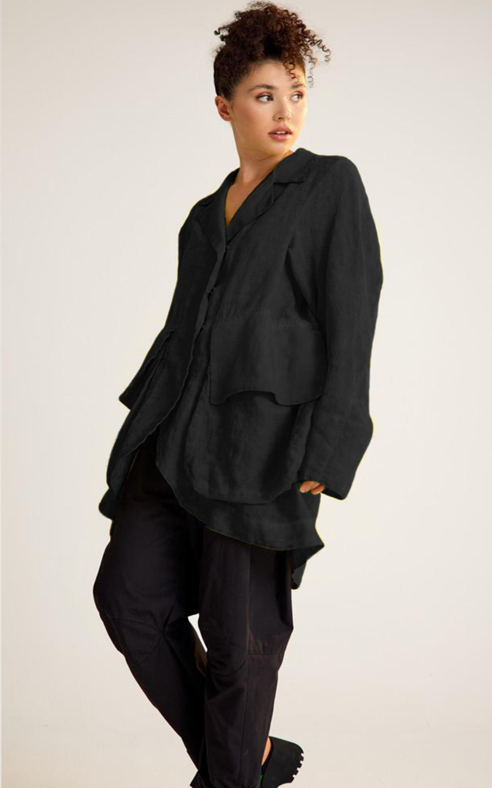 Dalyan Flap Pocket Jacket product photo.