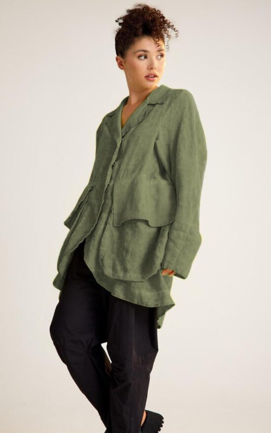 Dalyan Flap Pocket Jacket product photo.