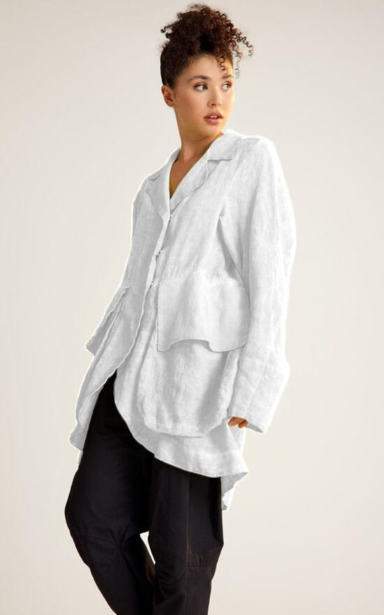 Dalyan Flap Pocket Jacket product photo.