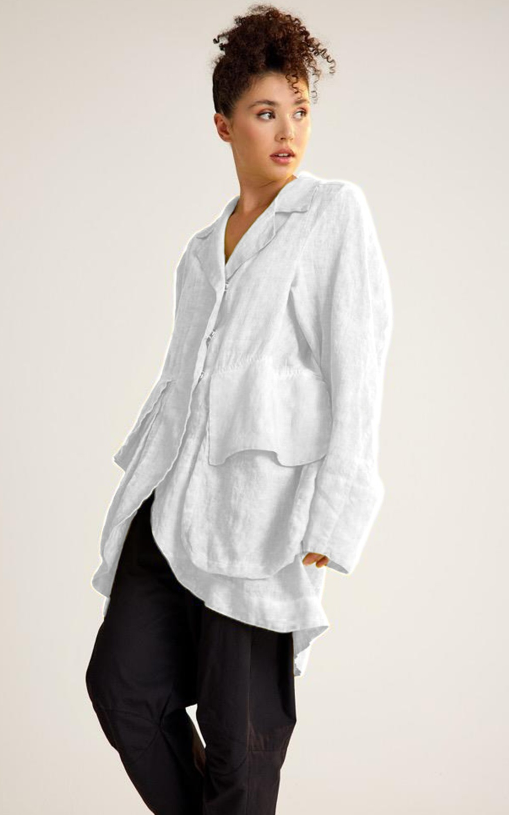 Dalyan Flap Pocket Jacket product photo.