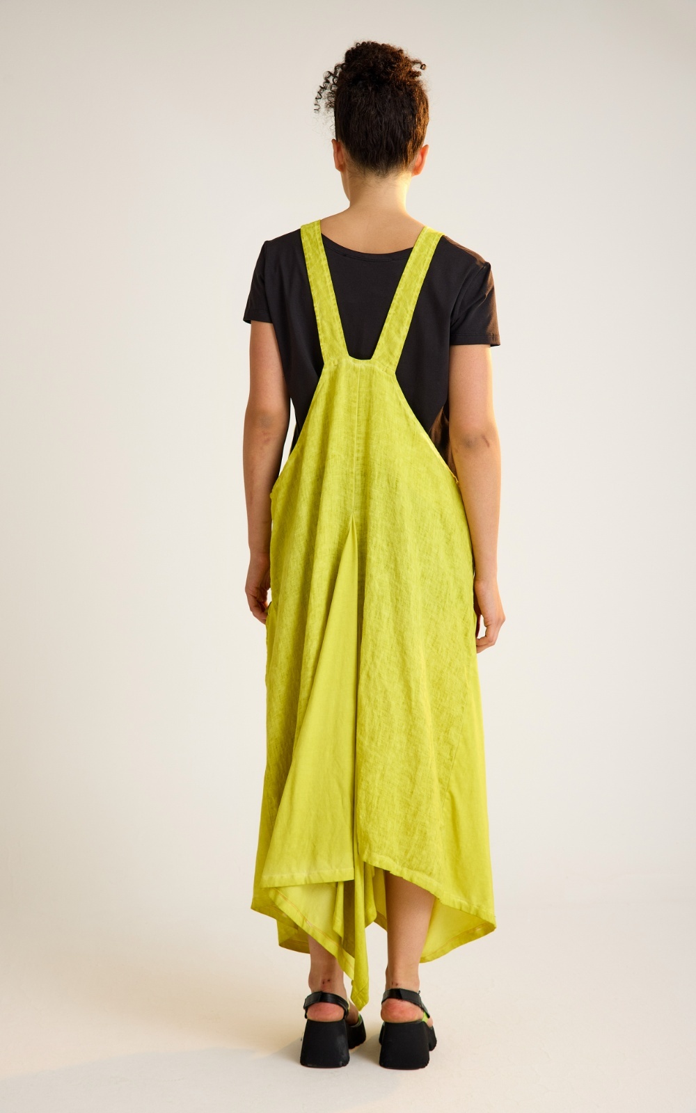 Bodrum Pocket Pinafore Linen product photo.