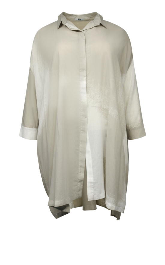 Hakone Haze Long Shirt product photo.