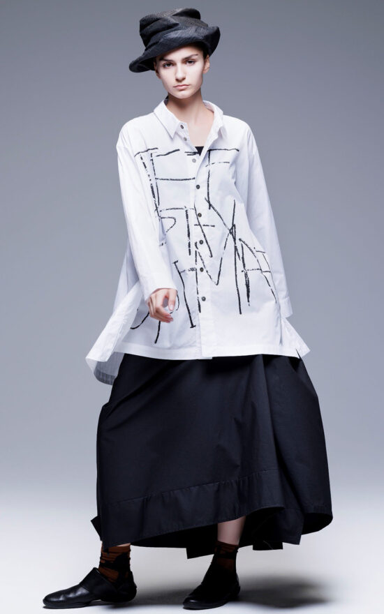 Kyoto Lettered Shirt product photo.