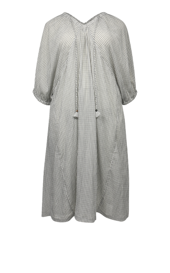 Tokyo Puff Dress product photo.