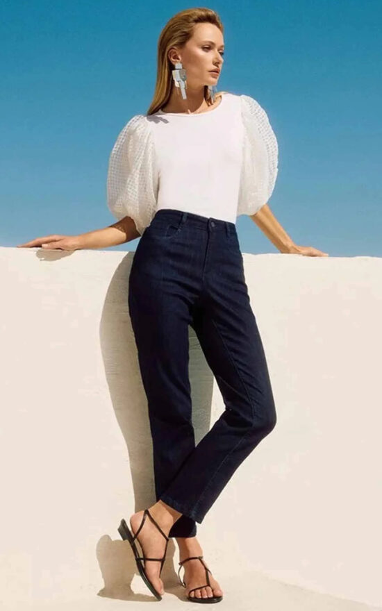 Gia Slim Fit Jean product photo.