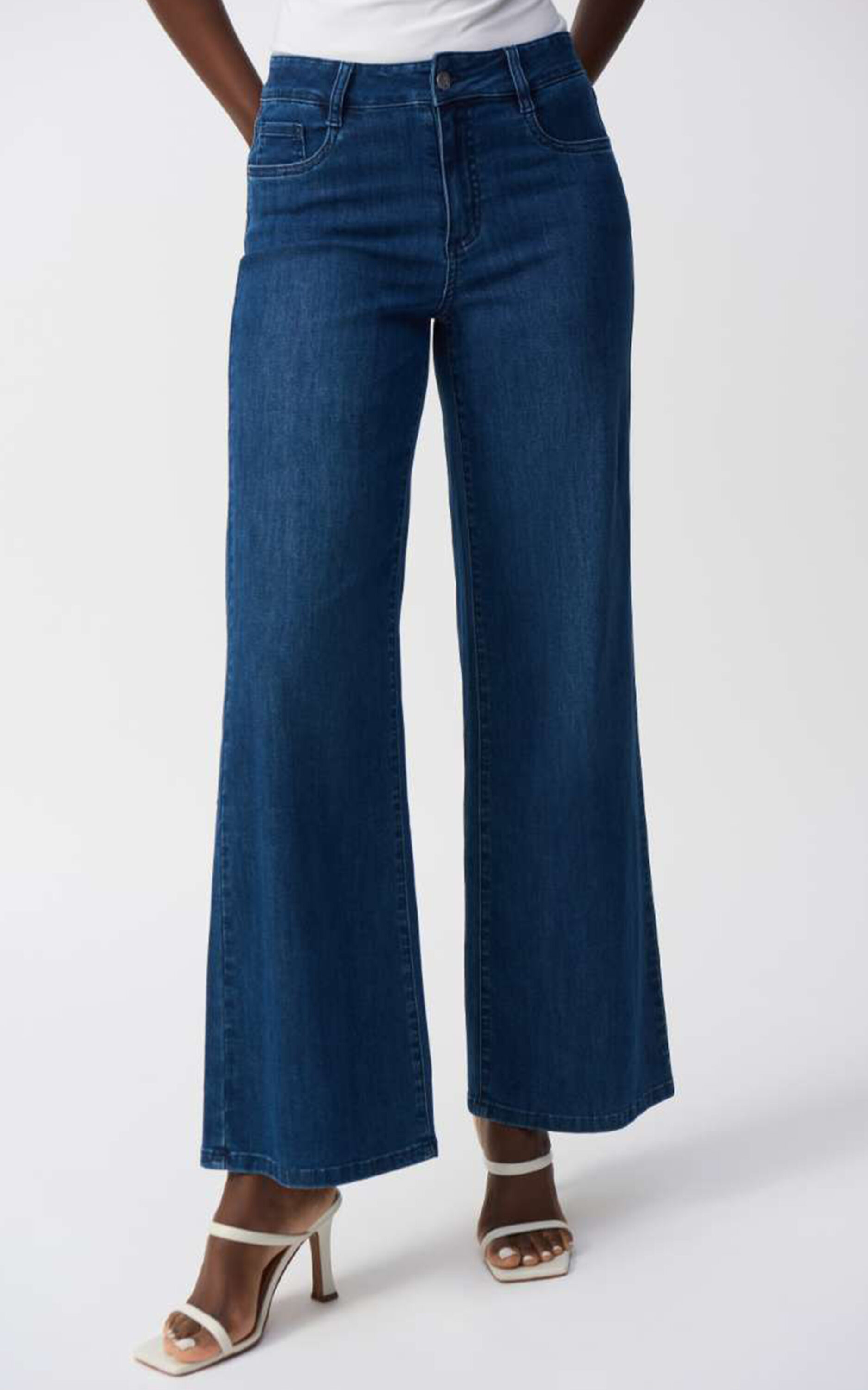 Goldie Wide Leg Jean product photo.