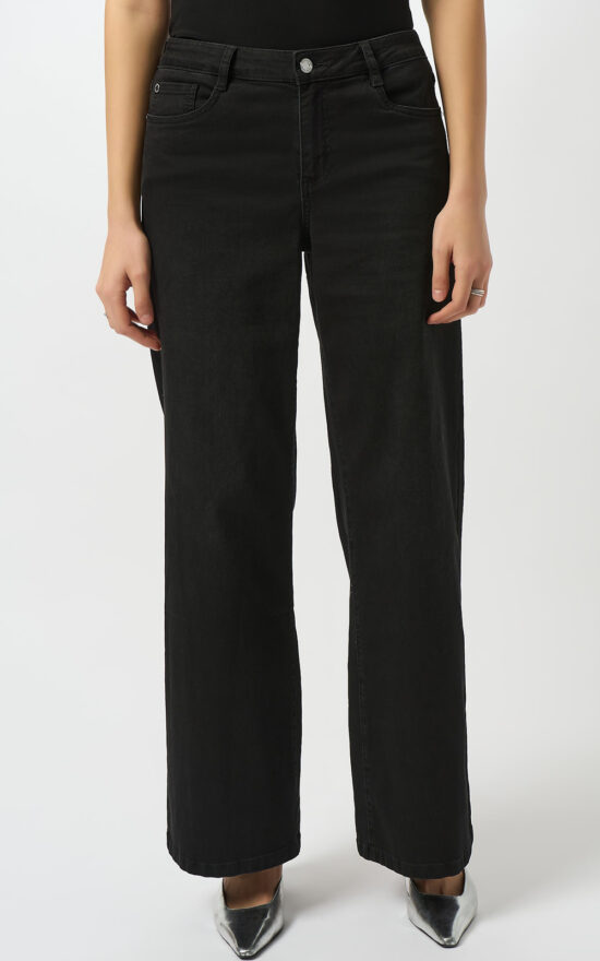 Wide Leg Jeans product photo.