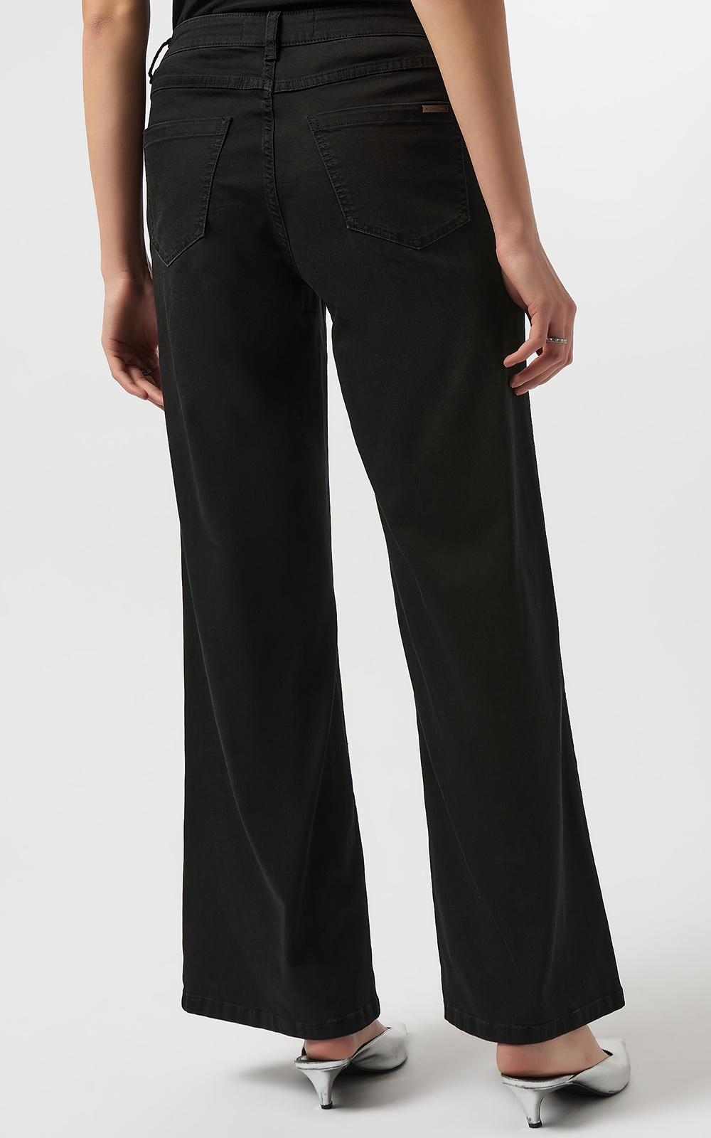 Wide Leg Jeans product photo.