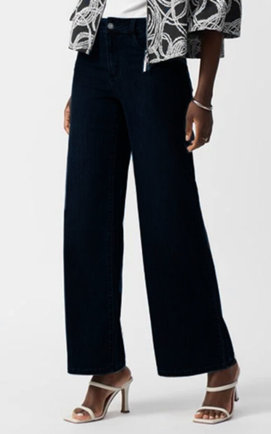 Wide Leg Jeans product photo.