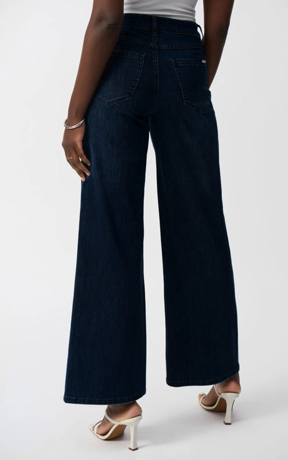 Wide Leg Jeans product photo.