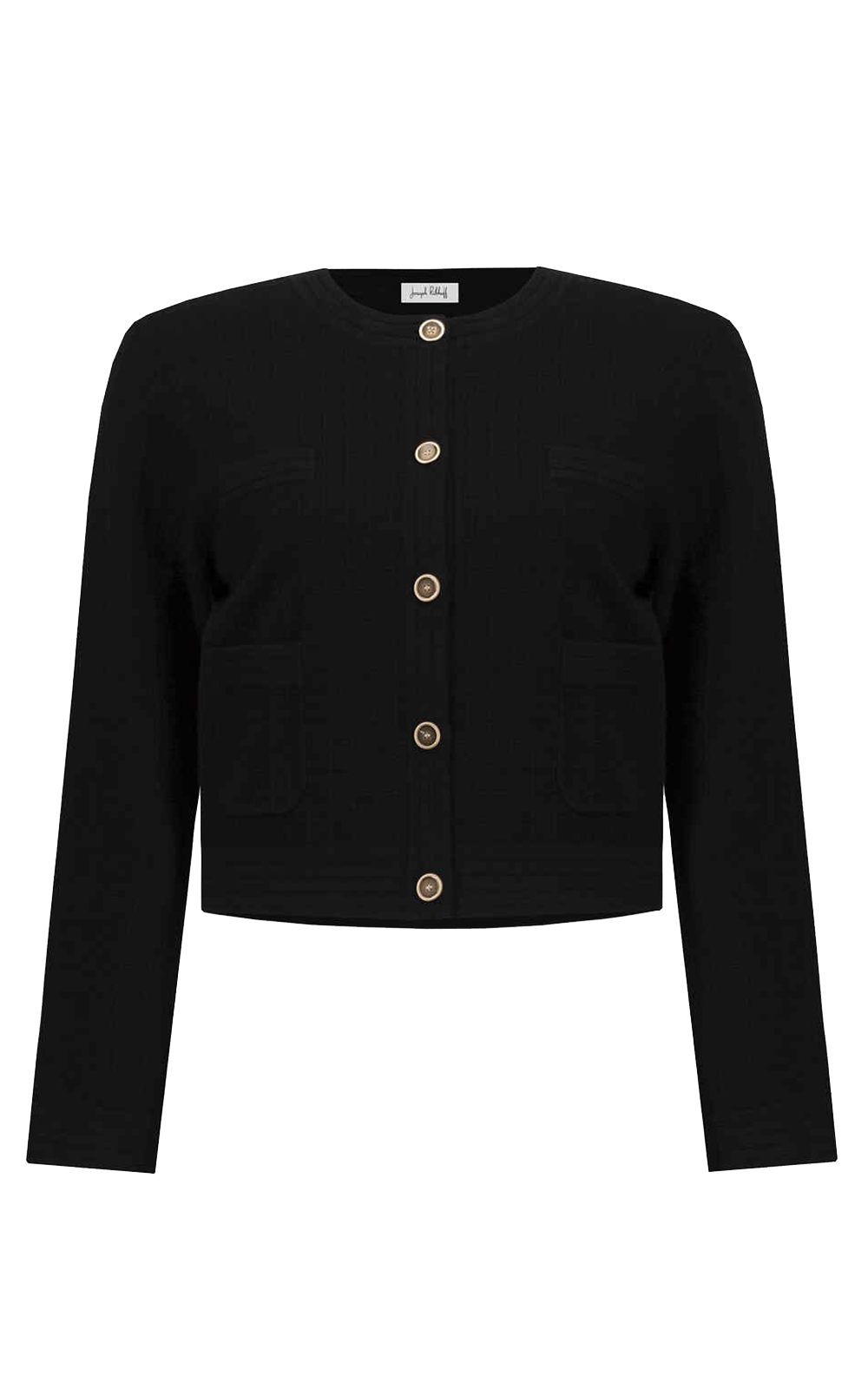 Sweater Knit Jacket  product photo.
